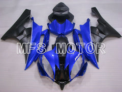 Yamaha YZF-R6 2006-2007 Injection ABS Fairing - Factory Style - Blue Black Matte - MFS3855 - Fairings Kit