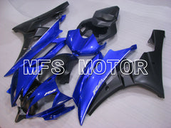 Yamaha YZF-R6 2006-2007 Injection ABS Fairing - Factory Style - Blue Black Matte - MFS3855 - Fairings Kit