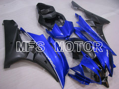 Yamaha YZF-R6 2006-2007 Injection ABS Fairing - Factory Style - Blue Black Matte - MFS3855 - Fairings Kit