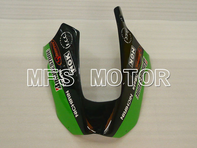 Kawasaki NINJA ZX9R 2002-2003 ABS Fairing - Monster - Black Green - MFS3870 - Fairings Kit