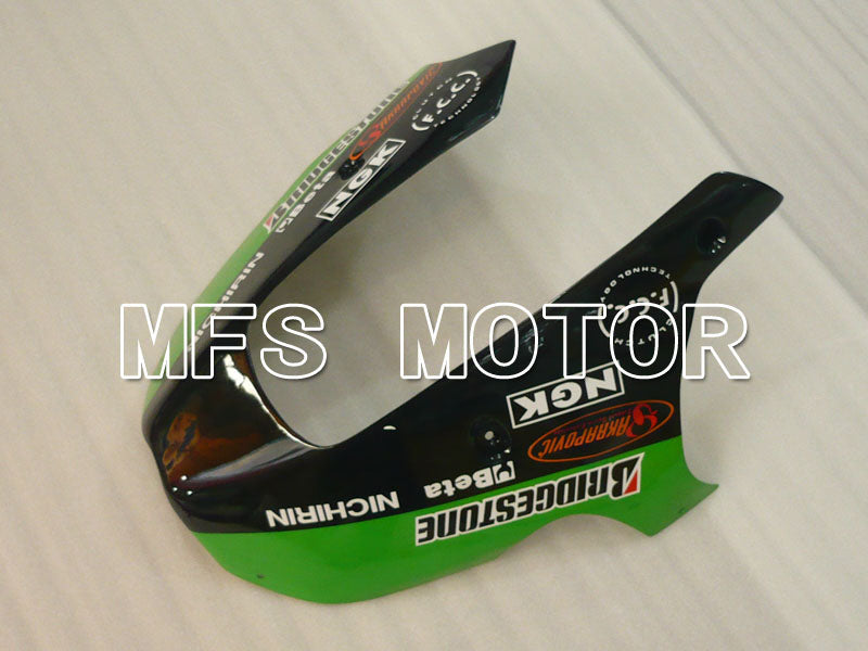 Kawasaki NINJA ZX9R 2002-2003 ABS Fairing - Monster - Black Green - MFS3870 - Fairings Kit