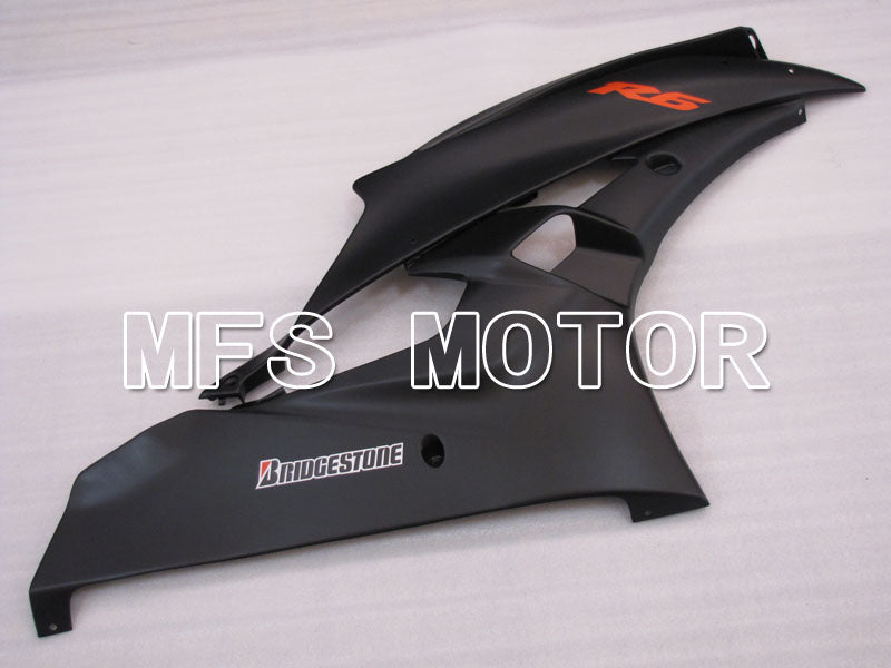 Yamaha YZF-R6 2006-2007 Injection ABS Fairing - Factory Style - Black Matte - MFS3874 - Fairings Kit