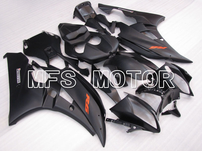 Yamaha YZF-R6 2006-2007 Injection ABS Fairing - Factory Style - Black Matte - MFS3874 - Fairings Kit