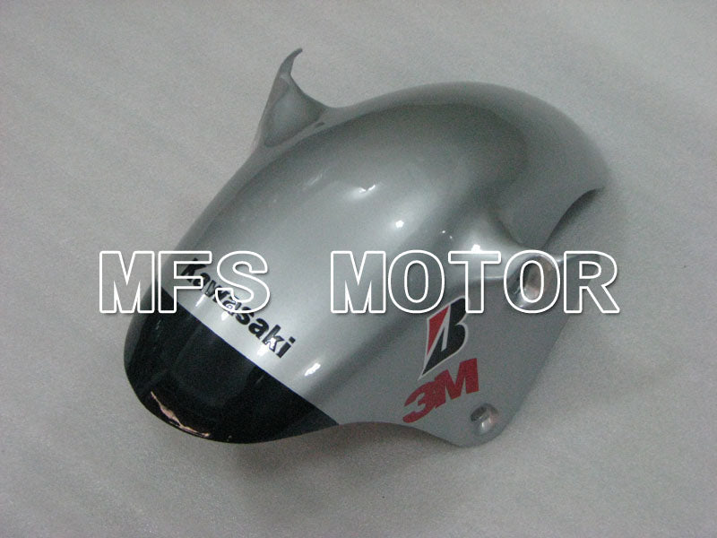 Kawasaki NINJA ZX9R 2002-2003 ABS Fairing - Factory Style - Black Silver - MFS3882 - Fairings Kit