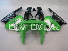 Kawasaki NINJA ZX9R 1994-1997 ABS Fairing - Factory Style - Black Green - MFS3888 - Fairings Kit