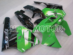 Kawasaki NINJA ZX9R 1994-1997 ABS Fairing - Factory Style - Black Green - MFS3888 - Fairings Kit