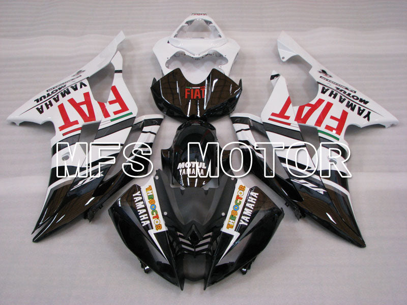 Yamaha YZF-R6 2008-2016 Injection ABS Fairing - FIAT - White Black - MFS3901 - Fairings Kit