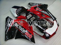 Ducati 748 / 998 / 996 1994-2002 Injection ABS Fairing - Monstermob - Black Red wine color - MFS3920 - Fairings Kit