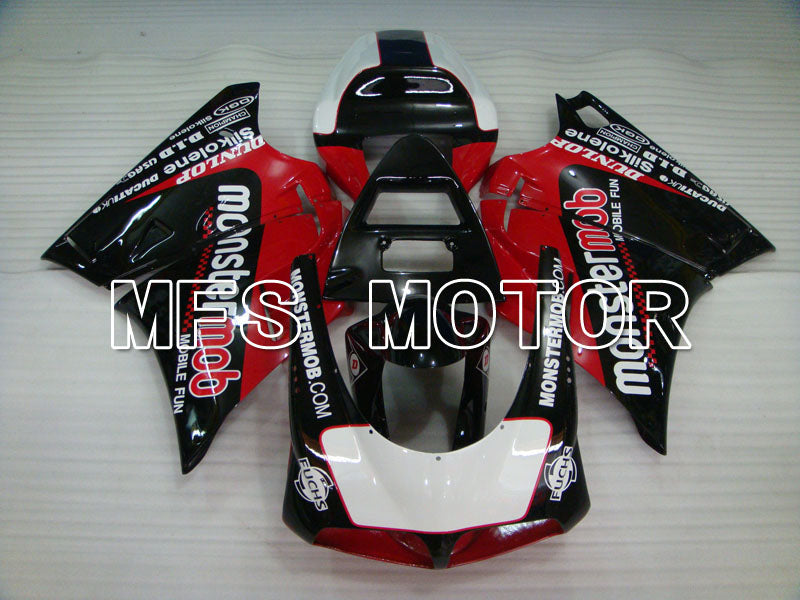 Ducati 748 / 998 / 996 1994-2002 Injection ABS Fairing - Monstermob - Black Red wine color - MFS3920 - Fairings Kit