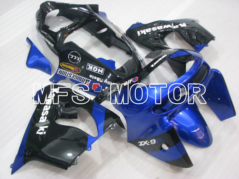 Kawasaki NINJA ZX9R 1998-1999 ABS Fairing - Factory Style - Blue Black - MFS3922 - Fairings Kit