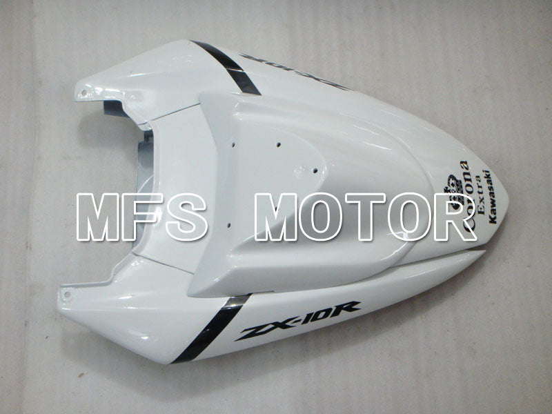 Kawasaki NINJA ZX10R 2004-2005 Injection ABS Fairing - Corona - White - MFS3940 - Fairings Kit