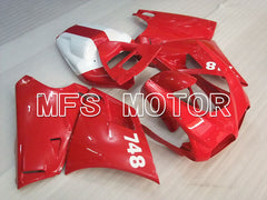Ducati 748 / 998 / 996 1994-2002 Injection ABS Fairing - Factory Style - Red White - MFS3949 - Fairings Kit