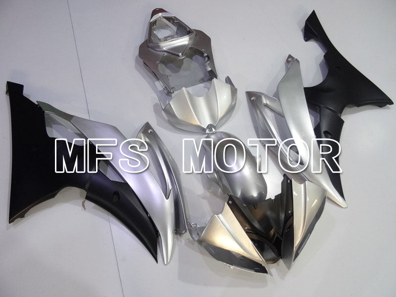 Yamaha YZF-R6 2008-2016 Injection ABS Fairing - Factory Style - Matte Black Silver - MFS3952 - Fairings Kit