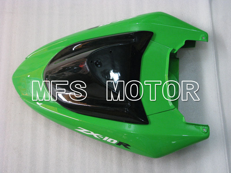 Kawasaki NINJA ZX10R 2004-2005 Injection ABS Fairing - Flame - Black Green - MFS3954 - Fairings Kit