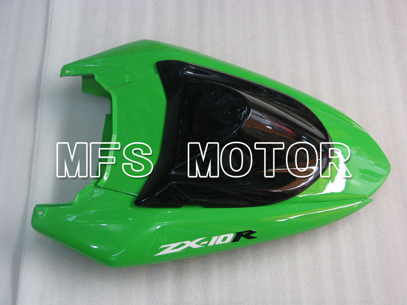 Kawasaki NINJA ZX10R 2004-2005 Injection ABS Fairing - Flame - Black Green - MFS3954 - Fairings Kit