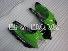 Kawasaki NINJA ZX10R 2004-2005 Injection ABS Fairing - Monster - Black Green - MFS3967 - Fairings Kit