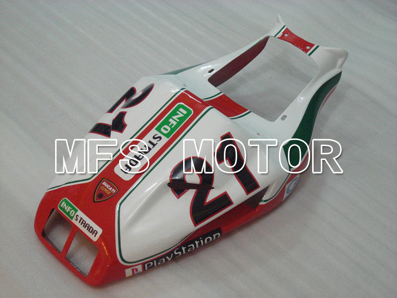 Ducati 748 / 998 / 996 1994-2002 Injection ABS Fairing - INFO STRADA - Red - MFS3972 - Fairings Kit