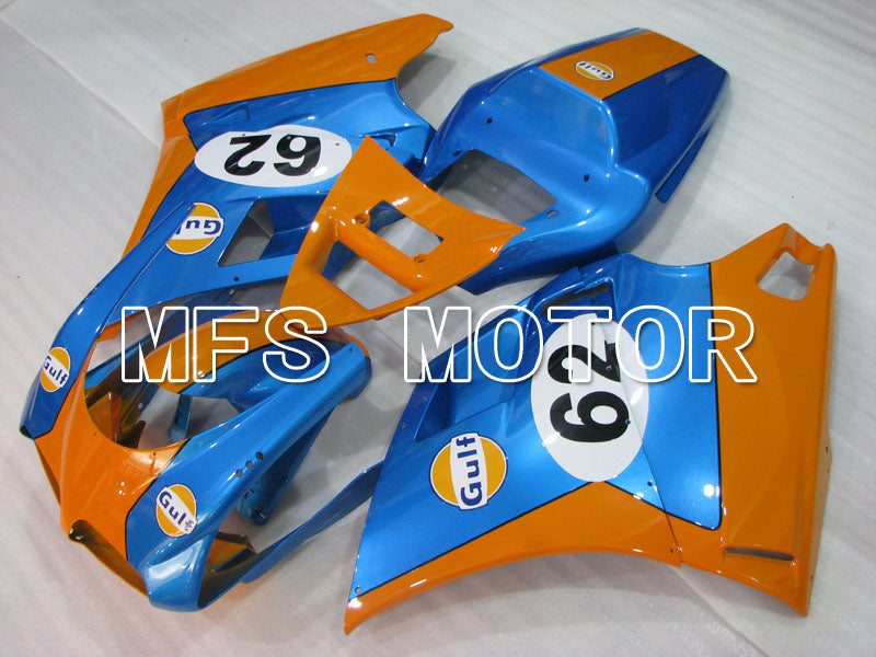 Ducati 748 / 998 / 996 1994-2002 Injection ABS Fairing - Gulf - Blue Orange - MFS3980 - Fairings Kit