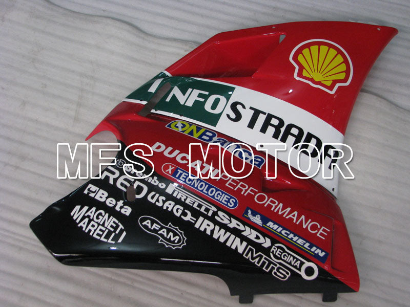 Ducati 916 1994-1998 Injection ABS Fairing - INFO STRADA - Red - MFS3997 - Fairings Kit