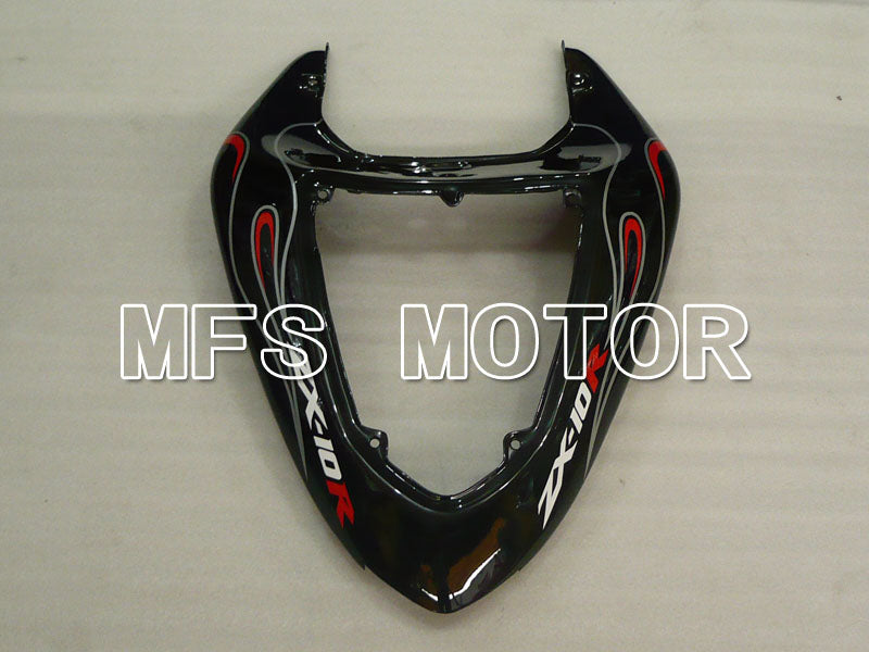 Kawasaki NINJA ZX10R 2006-2007 Injection ABS Fairing - Flame - Black - MFS3999 - Fairings Kit