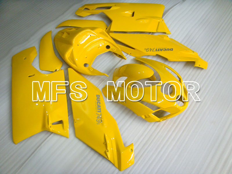 Ducati 749 / 999 2003-2004 Injection ABS Fairing - Factory Style - Yellow - MFS4004 - Fairings Kit