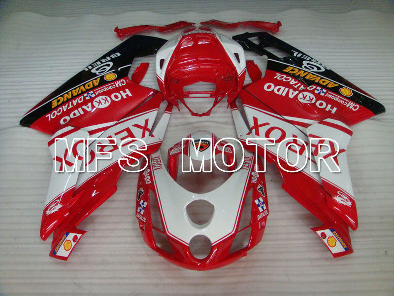 Ducati 749 / 999 2003-2004 Injection ABS Fairing - Xerox - Red White - MFS4014 - Fairings Kit