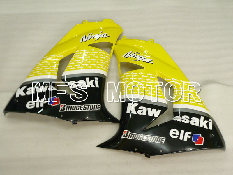 Kawasaki NINJA ZX10R 2006-2007 Injection ABS Fairing - Factory Style - Black Yellow - MFS4017 - Fairings Kit
