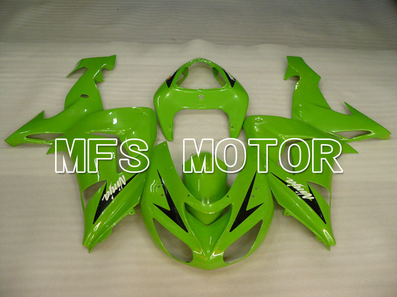 Kawasaki NINJA ZX10R 2006-2007 Injection ABS Fairing - Factory Style - Green - MFS4019 - Fairings Kit