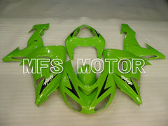 Kawasaki NINJA ZX10R 2006-2007 Injection ABS Fairing - Factory Style - Green - MFS4019 - Fairings Kit