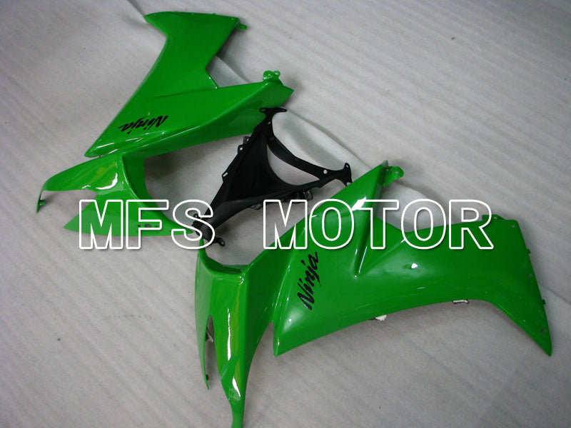 Kawasaki NINJA ZX10R 2008-2010 Injection ABS Fairing - Factory Style - Black Green - MFS4041 - Fairings Kit