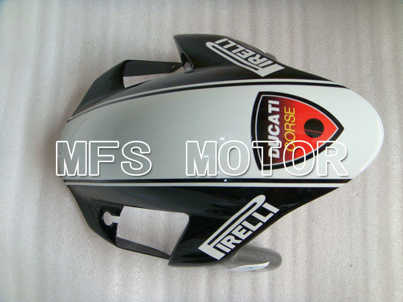 Ducati 749 / 999 2005-2006 Injection ABS Fairing - Xerox - Black White - MFS4069 - Fairings Kit