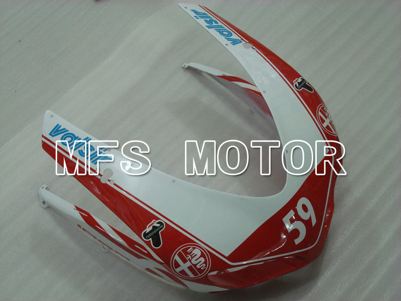 Ducati 848 / 1098 / 1198 2007-2011 Injection ABS Fairing - Xerox - Red White - MFS4092 - Fairings Kit