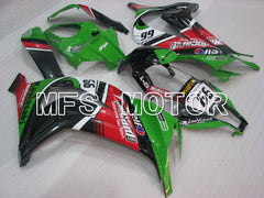 Kawasaki NINJA ZX10R 2011-2015 Injection ABS Fairing - Others - Black Green - MFS4095 - Fairings Kit