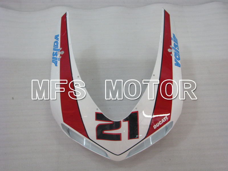 Ducati 848 / 1098 / 1198 2007-2011 Injection ABS Fairing - Xerox - Red White - MFS4109 - Fairings Kit