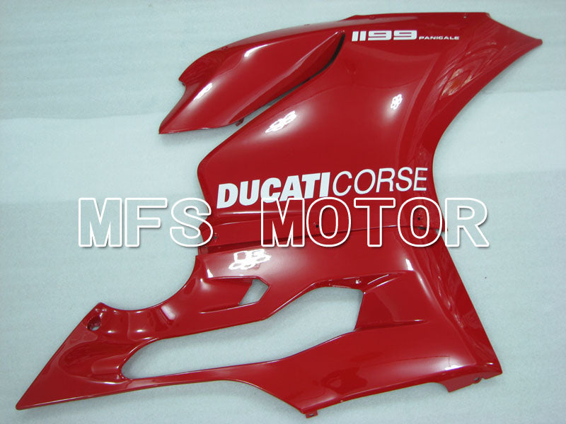 Ducati 1199 2011-2014 Injection ABS Fairing - Factory Style - Red - MFS4114 - Fairings Kit