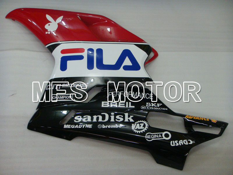 Ducati 848 / 1098 / 1198 2007-2011 Injection ABS Fairing - FILA - Red Black - MFS4119 - Fairings Kit