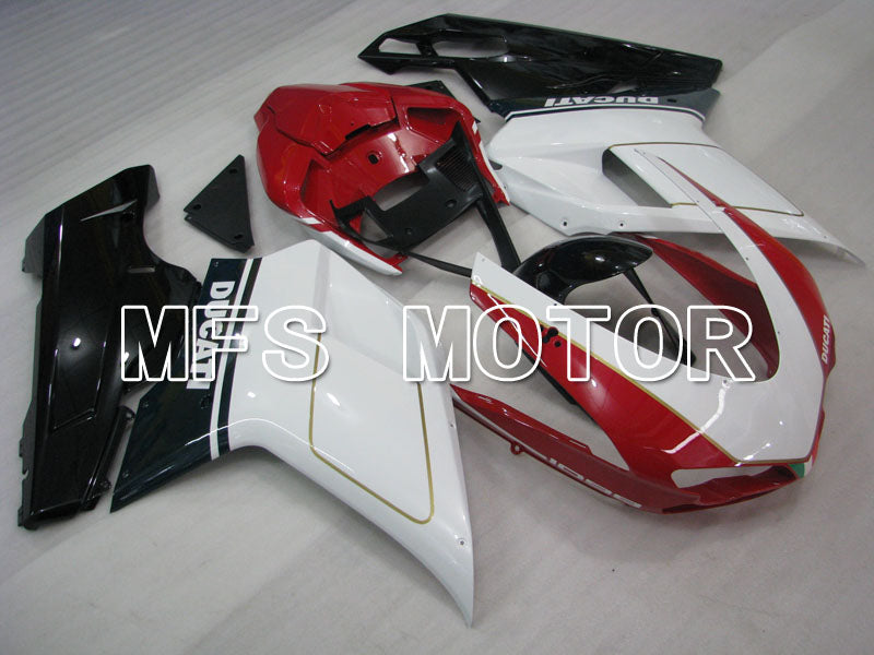 Ducati 848 / 1098 / 1198 2007-2011 Injection ABS Fairing - Factory Style - Red White - MFS4134 - Fairings Kit