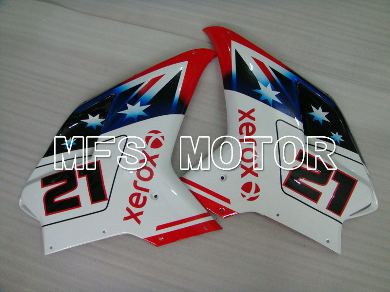 Ducati 848 / 1098 / 1198 2007-2011 Injection ABS Fairing - Xerox - Red White - MFS4146 - Fairings Kit