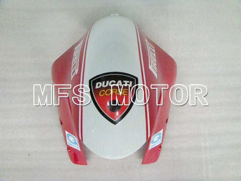 Ducati 848 / 1098 / 1198 2007-2011 Injection ABS Fairing - Xerox - Red White - MFS4153 - Fairings Kit
