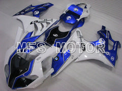BMW S1000RR 2009-2014 Injection ABS Fairing - Factory Style - White Blue - MFS4155 - Fairings Kit