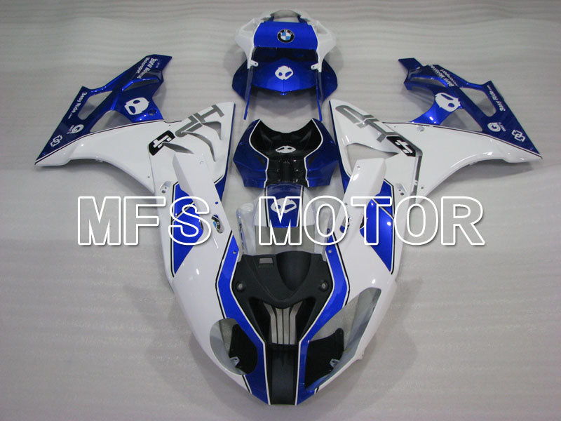 BMW S1000RR 2009-2014 Injection ABS Fairing - Factory Style - White Blue - MFS4155 - Fairings Kit