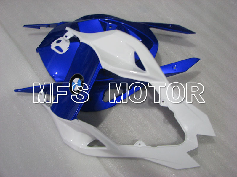 BMW S1000RR 2009-2014 Injection ABS Fairing - Factory Style - White Blue - MFS4155 - Fairings Kit