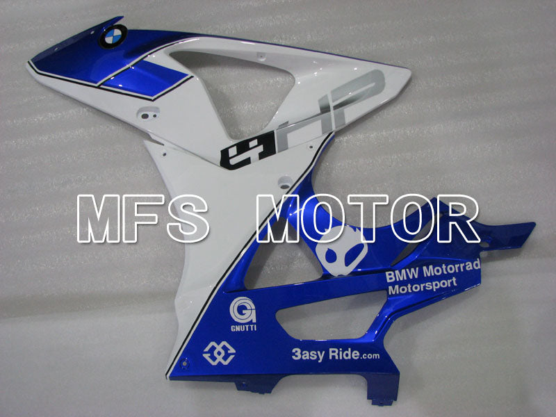 BMW S1000RR 2009-2014 Injection ABS Fairing - Factory Style - White Blue - MFS4155 - Fairings Kit