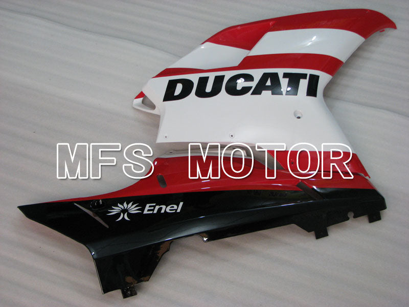 Ducati 848 / 1098 / 1198 2007-2011 Injection ABS Fairing - Factory Style - Red White - MFS4159 - Fairings Kit