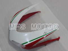 Ducati 848 / 1098 / 1198 2007-2011 Injection ABS Fairing - Factory Style - Red White - MFS4162 - Fairings Kit
