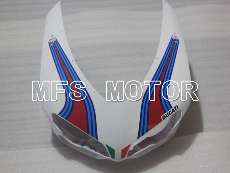 Ducati 848 / 1098 / 1198 2007-2011 Injection ABS Fairing - MARTINI - Black White - MFS4184 - Fairings Kit