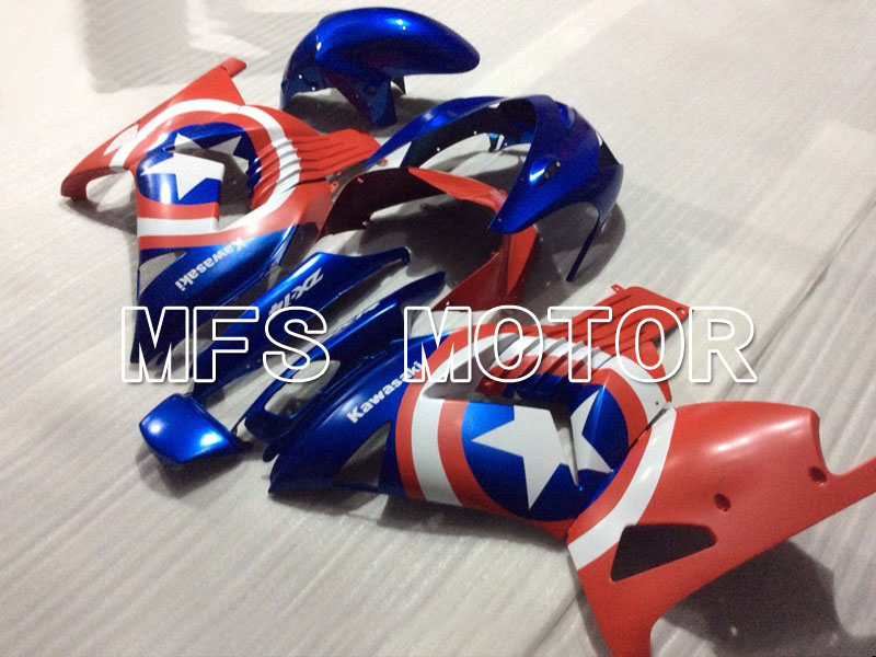 Kawasaki NINJA ZX14R 2006-2011 Injection ABS Fairing - Others - Blue Red - MFS4185 - Fairings Kit