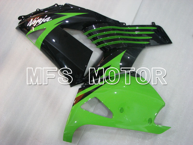 Kawasaki NINJA ZX14R 2006-2011 Injection ABS Fairing - Factory Style - Black Green - MFS4189 - Fairings Kit