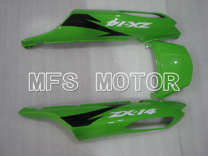 Kawasaki NINJA ZX14R 2006-2011 Injection ABS Fairing - Factory Style - Black Green - MFS4189 - Fairings Kit