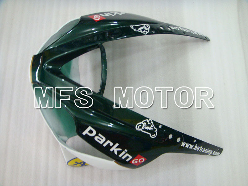 Triumph Daytona 675 2006-2008 Injection ABS Fairing - parkingo - Black White - MFS4191 - Fairings Kit